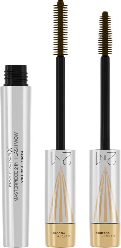 Max Factor Masterpiece 2-in-1 Lash Wow Mascara - 002 Black Brown - 7ml