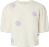 Pieces Gebreide top PCAYA HALFLANG Cloud Dancer XS