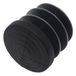 Adsamm INS-R-BL-25-4 INS-R-BL-25 4 x lamellenstop, zwart, Ø 25 mm