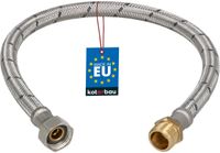 KOTARBAU® Flexibele Aansluitslang 3/8"x3/8" - Sanitaire Aansluitslang 50 cm