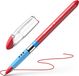 Schneider Slider Basic Balpen, model met dop, F, rood, kleur schacht: transparant