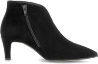 Gabor - Dames - Enkellaarsjes - Zwart - Suède - 38.5