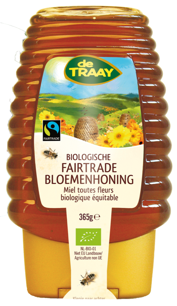 De Traay De Traay Biologische Fairtrade Bloemenhoning