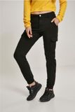 Urban Classics High Waist Cargobroek Zwart W34