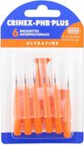 Crinex Phb Ultrafine Plus 0.7 Interproximal Brushes - Orange, 6 Pieces