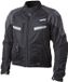 Helite Vented 2.0 Airbag Motorfiets Textiel Jas Zwart Maat S