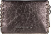 Desigual Mone Capsule Tiny Greta Medium Wallet Plata Oscura mauve