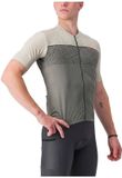 Castelli Unlimited Entrata Korte Mouw Wielertrui Grijs S Man