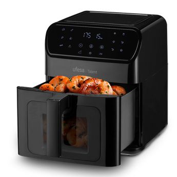 Ufesa Talent Enkel 6.5L Air Fryer - 13 Programs, 900W, Black