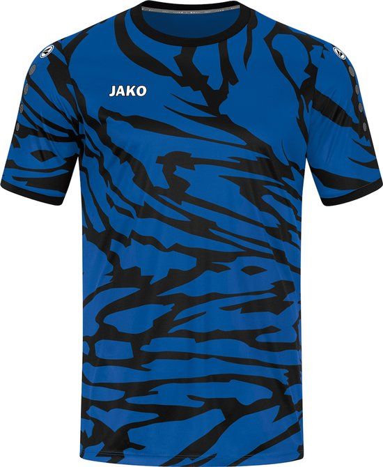 JAKO Shirt Animal Korte Mouw Kind Royal-Zwart Maat 140 | Polyester | Korte mouw | 140 | Vrouwen