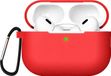 CoolGadget AirPods Pro 2 Housse de protection en silicone basique avec mousqueton
