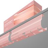 Desktronic Kabelgoot 2 x 43cm - Roze