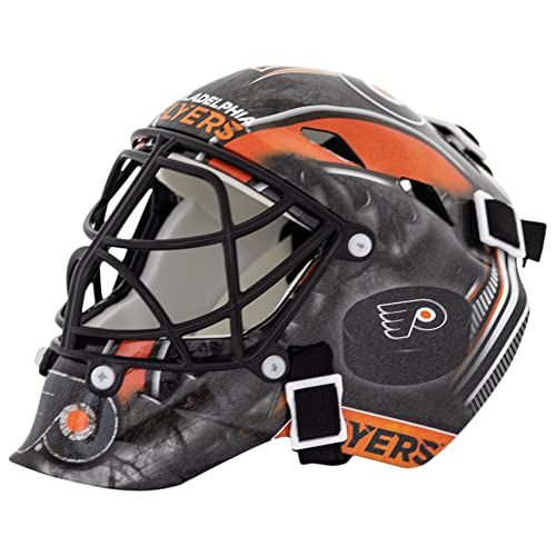 Franklin Sports Mini Hockey Goalie Helmet - Philadelphia Flyers