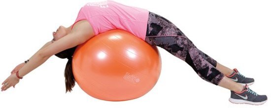 Gymnic Plus 65 BRQ - Zitbal en fitnessbal - Oranje - Ã˜ 65 cm