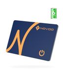 NOVOO Air Tag Card Wallet Tracker, Thin 1.6mm Smart Card Slim, BY