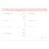 Filofax A5 Confetti Week om Dagboek te bekijken, Wit 2023