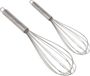 Gerimport Set van 2x gardes/kloppers RVS met ophangoog 25 en 30 cm