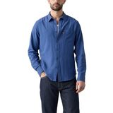 Levi's Sunset 1 Pocket Standard overhemd met lage knoopsluiting voor heren (1 stuk), blauw (Sunshine Blue)