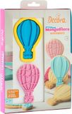 Decora Koekjesuitsteker Plastic - Luchtballon pk/3 met stempel