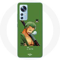 Maniacase Hoesje voor Xiaomi Mi 12 / 12X One piece Manga Zoro zwaard