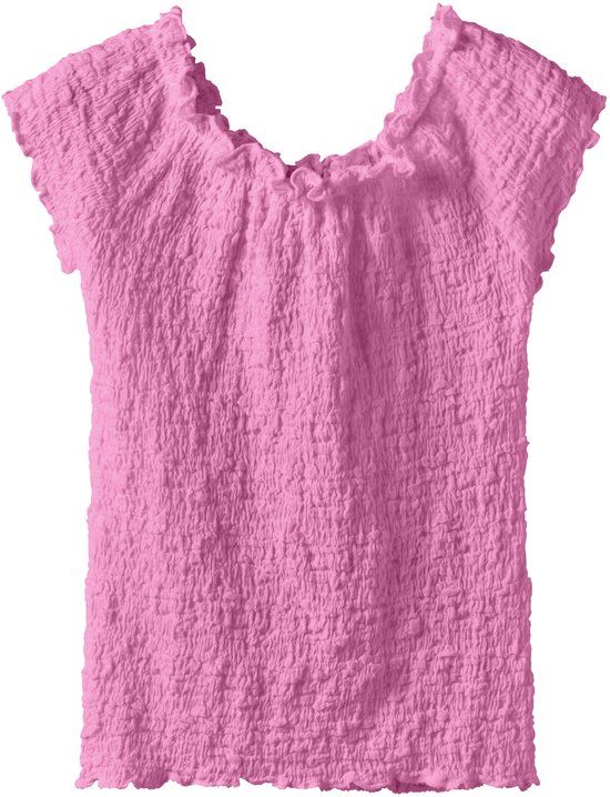 NAME IT NKFHALISSE SS TOP NOOS Meisjes T-shirt Maat 122/128 Strawberry Moon