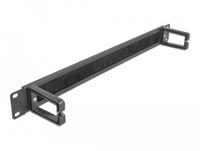 DeLOCK 66486 19 inch Cable Management Panel Zwart