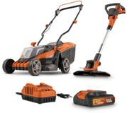 Powerplus Dual Power Accu-grasmaaier en grastrimmer POWDPG75567