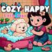 Cozy Happy Little Joys Coloring Book