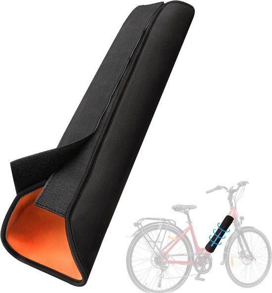 CLOPAE E-bike accu beschermhoes, waterdichte fietsaccu hoezen voor 28-34 cm E-bike accu beschermhoes met koudebestendige, stofdichte, verlengt de levensduur van de accu E-bike accessoires, frame accu fietshoes