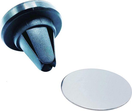 LuxeBass Telefoonhouder Auto voor Ventilatierooster - Zwart - Magnetisch - Universeel