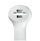 Elematic 2-Lock Tie-wraps 250 x 4,5mm transparant (100 stuks)