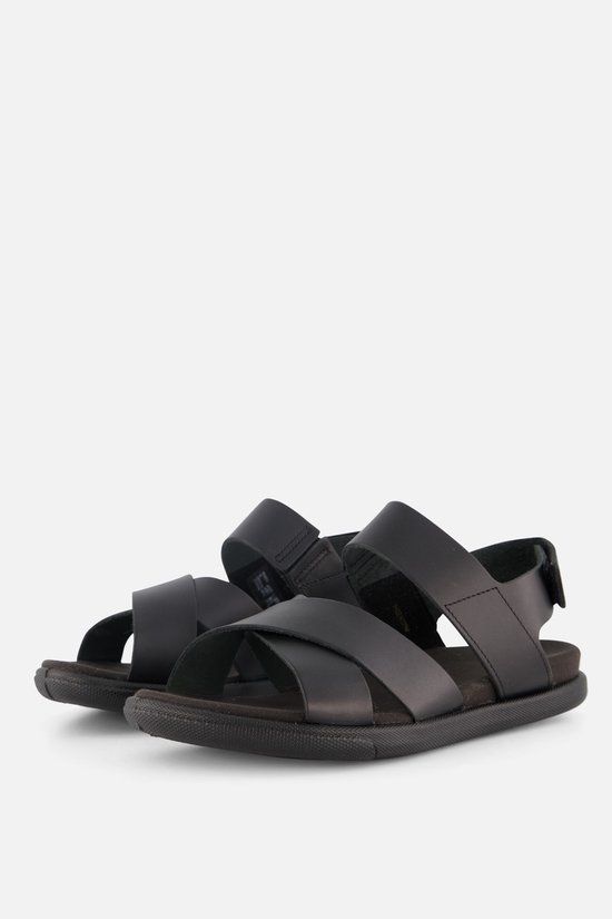Ecco Samara Sandalen Zwart Leer Dames Maat 37