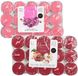 Atmosphera Acorde theelichtjes - 60x - 30x orchidee - 30x appel/kaneel - aroma/geurkaarsen