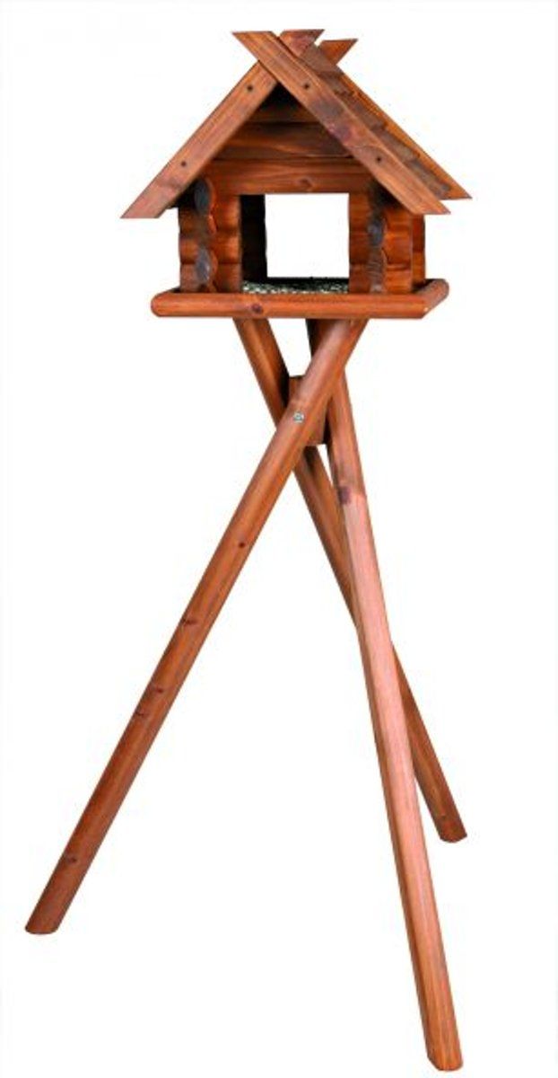 TRIXIE - Natura - Vogelvoederhuisje - Bruin - 47 cm x 40 cm x 140 cm