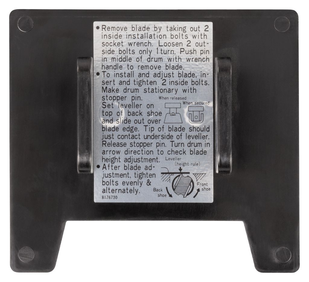 Schaafbeitel Afstelplaat 155270-7