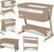 Lionelo Thomi Plus 5in1 - Meegroeibed: Co Sleeper + Babybed + Baby Box + Peuterbed + Bank - met 7 hoogtes - 2x matrassen T25 - Verstelbare Poten - Ademend & Afritsbare Zijkant - Opbergmand - Wielen - Wasbare Bekleding - tot 100 kg - Peuter Kinder Bed