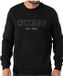 Guess Sweatshirt Beau Zwart Katoen Lange mouw Ronde hals Logo Regular Fit XS