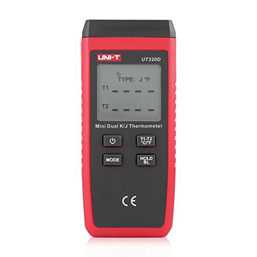 Fdit UNI-T -50°C-1300°C Mini Contact Type Digitaal K/J Thermokoppel Thermometer met LCD Display Nieuw