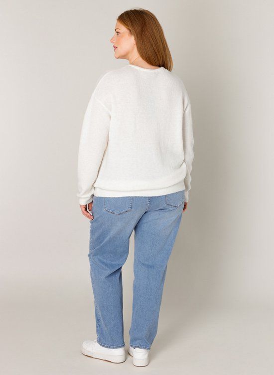 BASE LEVEL CURVY Yulia Cover ups - Ecru - maat 2(50)