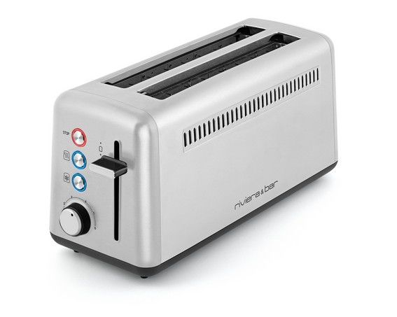 Riviera & Bar QGP 480 - Broodrooster - 2 sneetjes - 1500W - RVS