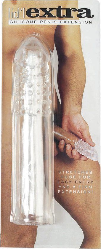 Seven Creations Lid'L Extra Rings - Penissleeve - Transparant - Ø 35 mm