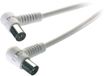 Vivanco VVANCABMF15090W, 1.5 m, Coaxiaal, Wit