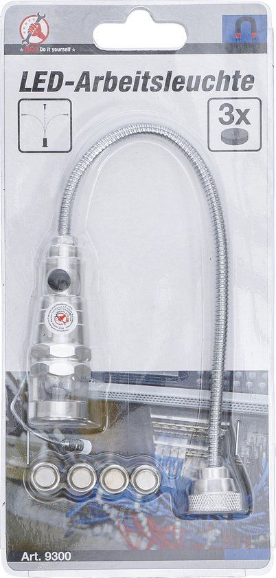 BGS LED werklamp met magneetvoet - 9300