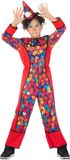Wilbers&Wilbers Rode Giechel Clown Kind Kostuum