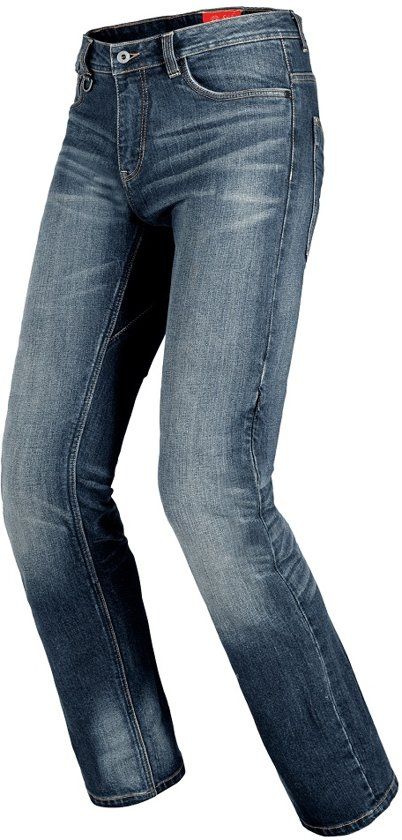 Spidi J-TRACKER BLAUW DONKER USED MOTORJEANS 34