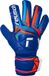Reusch Attrakt Solid Keepershandschoenen - Blauw/Wit/Oranje - Maat 10