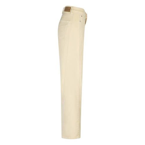 Red Button Claudette Slanted Seams Twill L33 straight leg jeans lichtgeel