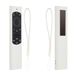 kwmobile hoes geschikt voor Samsung Smart TV TM2280e BN59-01385 / BN59-01386 / BN59-01391A - Siliconen anti-slip hoes voor afstandsbediening in wit