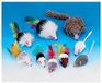 Nobby pluche muis kort haar 5 cm; 4-pack