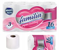 Familia PSB Delicaat Toiletpapier - 16 Rollen - 3 Lagen